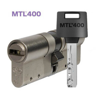 MTL400 Mul-T-Lock цилиндр с перекодировкой (4+1+1) L 62 Ф (31х31) кл/кл (никель)