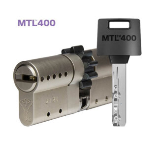 MTL400 Mul-T-Lock цилиндр с перекодировкой (4+1+1) L 62 Ш (31х31) кл/кл (никель)