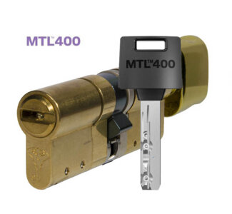 MTL400 Mul-T-Lock цилиндр с перекодировкой (4+1+1) L 62 ТФ (31х31Т) кл/верт (латунь)