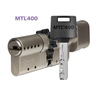 MTL400 Mul-T-Lock цилиндр с перекодировкой (4+1+1) L 62 ТШ (31х31Т) кл/верт (никель)