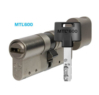 MTL600 Mul-T-Lock цилиндр с перекодировкой (4+1+1) L 110 ТФ (65х45Т) кл/верт (никель)