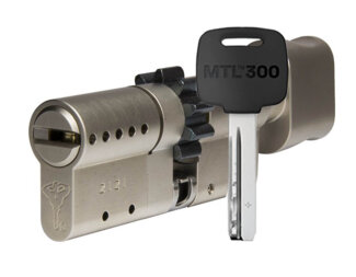 MTL300 Mul-T-Lock цилиндр с перекодировкой (4+1+1) L 76 ТШ (43х33Т) кл/верт (никель)