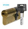 MTL600 Mul-T-Lock цилиндр с перекодировкой (4+1+1) L 76 UФ (45х31U) кл/дл.шток (латунь)